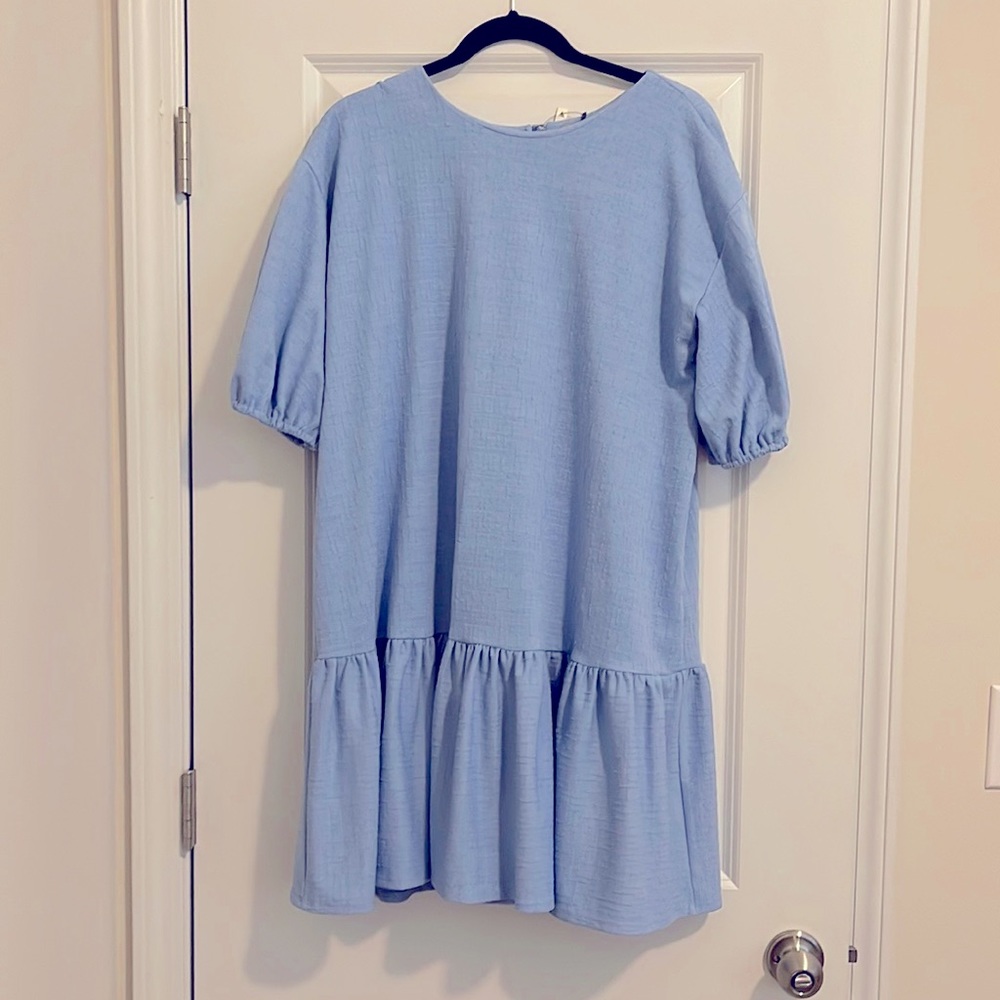 ASOS puff sleeves midi dress in US 10